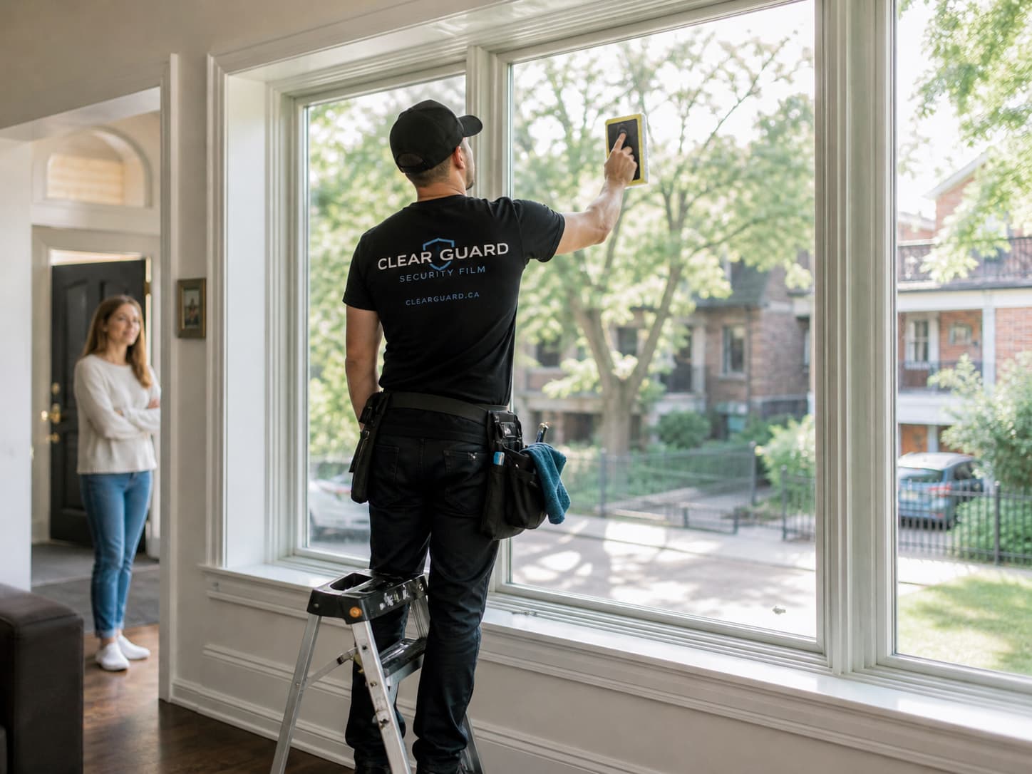 8 mil interior security film